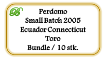 Perdomo Small Batch 2005 Ecuador Connecticut Toro, Bundle 10 stk. [UDSOLGT - Kan ikke skaffes længere]